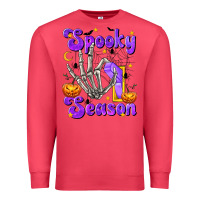 Cardinal Spooky Season On Premium Sweatshirt - texasbilliewilder