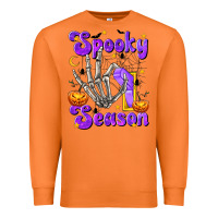 Carrot Spooky Season On Premium Sweatshirt - texasbilliewilder