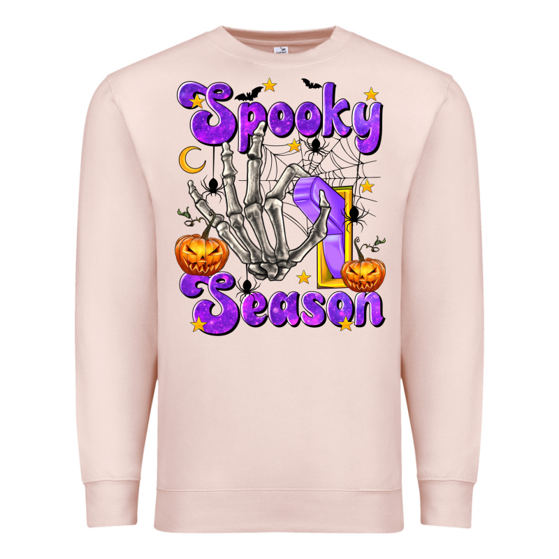 Spooky Season On Premium Sweatshirt by texasbilliewilder | Teevron