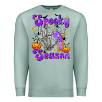 Seafoam Spooky Season On Premium Sweatshirt - texasbilliewilder