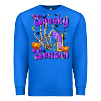 True Royal Spooky Season On Premium Sweatshirt - texasbilliewilder