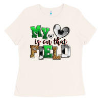 Bone my heart is on that field soccer Ladies Tee - Zillion Design Studio