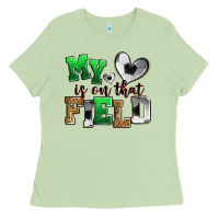 Matcha my heart is on that field soccer Ladies Tee - Zillion Design Studio