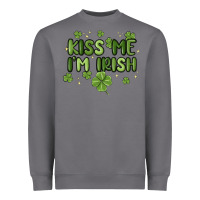 Storm kiss me i'm irish Heavyweight Sweatshirt - MaliasSmallBusiness