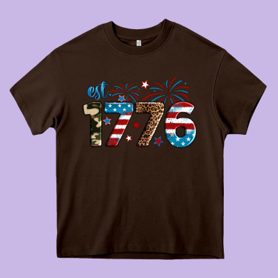 Est. 1776 Heavy Core Tee Designed By Neo Western