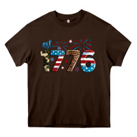 Chocolate Brown Est. 1776 Heavy Core Tee - Neo Western