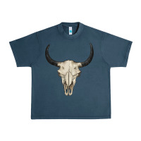 Bull Skull Urban Heavy Tee | Teevron