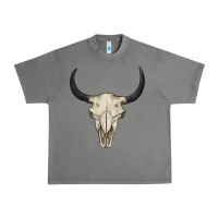 Tornado bull skull Urban Heavy Tee - BarkalooDesign