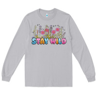 Moon Dust stay wild Long Sleeve Tee - MaliasSmallBusiness
