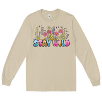Mushroom stay wild Long Sleeve Tee - MaliasSmallBusiness