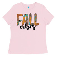 Bubblegum Pink fall vibes Ladies Tee - JahusDesignShop