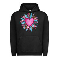 Pigment Black valentine's day sunflower olivia Urban Hoodie - OliviaCreatesArt