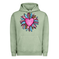 Pigment Oil Green valentine's day sunflower olivia Urban Hoodie - OliviaCreatesArt