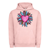 Pigment Salmon valentine's day sunflower olivia Urban Hoodie - OliviaCreatesArt
