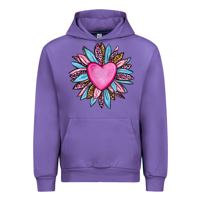 Valentine's Day Sunflower Olivia Urban Hoodie by OliviaCreatesArt | Teevron