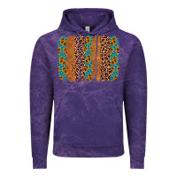 Cloud Purple leopard gemstone brushstroke Vintage Hoodie - AdoDesignShop