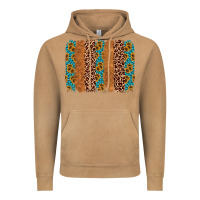 Vintage Camel leopard gemstone brushstroke Vintage Hoodie - AdoDesignShop