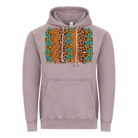 Vintage Zinc leopard gemstone brushstroke Vintage Hoodie - AdoDesignShop