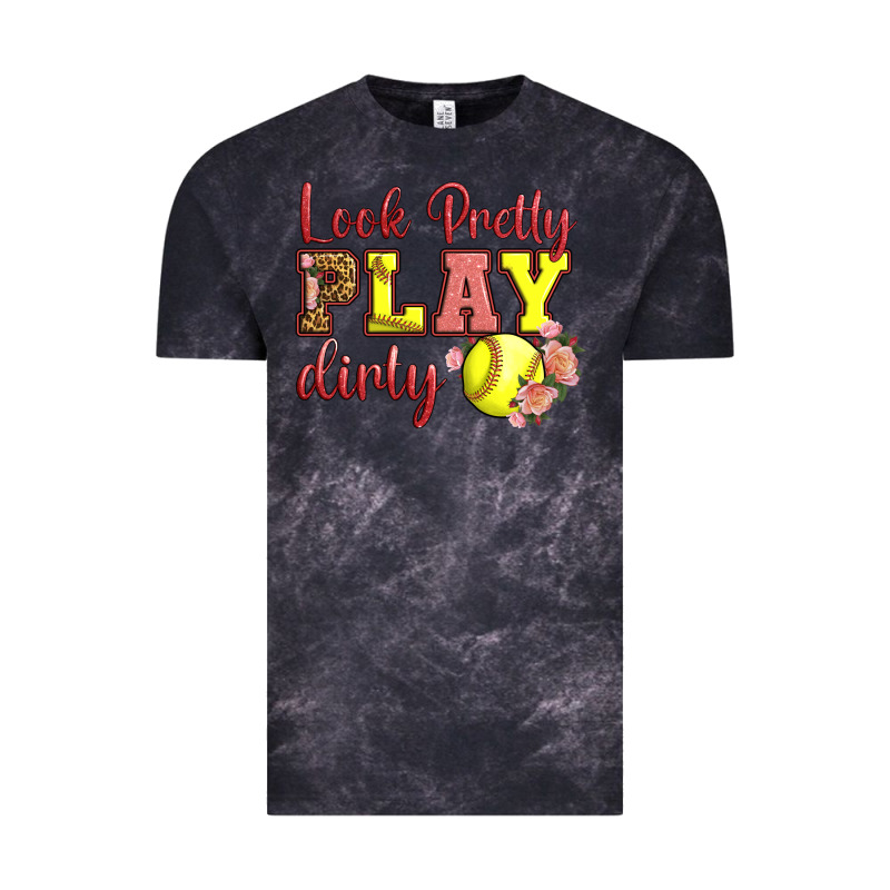 Look Pretty Play Dirty Vintage Tee by LillyAllenDesigns | Teevron
