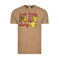 Vintage Coffee Look Pretty Play Dirty Vintage Tee - LillyAllenDesigns