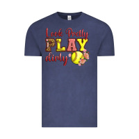 Vintage Denim Look Pretty Play Dirty Vintage Tee - LillyAllenDesigns