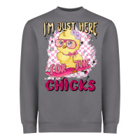 Storm i'm just here for the chicks Heavyweight Sweatshirt - MaliasSmallBusiness