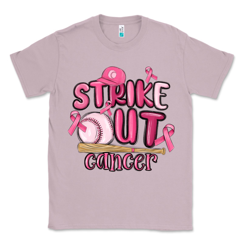 Strike Out Cancer Baseball Classic Tee by MaliasSmallBusiness | Teevron