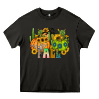 Asphalt hello fall Heavy Core Tee - CowhideDigitalArt