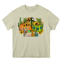Mossy hello fall Heavy Core Tee - CowhideDigitalArt