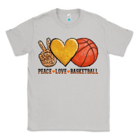 Moon Dust peace love basketball Classic Tee - AdoDesignShop