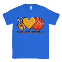True Royal peace love basketball Classic Tee - AdoDesignShop