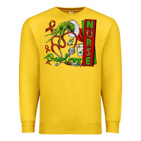 Lemon Christmas Character Nurse Premium Sweatshirt - NancyCooperArtShop