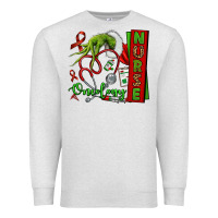 Oatmeal Heather Christmas Character Nurse Premium Sweatshirt - NancyCooperArtShop