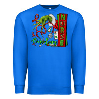 True Royal Christmas Character Nurse Premium Sweatshirt - NancyCooperArtShop