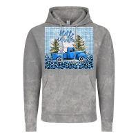 Cloud Rock hello winter snowman truck Vintage Hoodie - AdoDesignShop