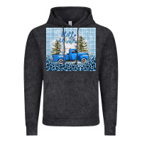 Vintage Black hello winter snowman truck Vintage Hoodie - AdoDesignShop