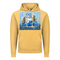 Vintage Mustard hello winter snowman truck Vintage Hoodie - AdoDesignShop