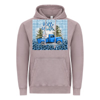 Vintage Zinc hello winter snowman truck Vintage Hoodie - AdoDesignShop