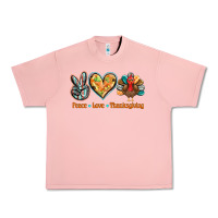 Salmon peace love thanksgiving Urban Heavy Tee - BarkalooDesign