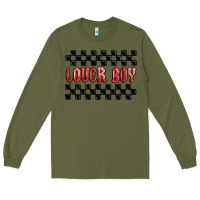 Army Green lover boy Long Sleeve Tee - MaliasSmallBusiness