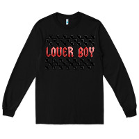 Black lover boy Long Sleeve Tee - MaliasSmallBusiness
