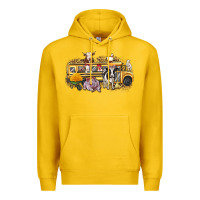 Lemon farm animals school bus Premium Hoodie - texasbilliewilder