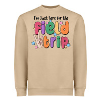 Mushroom i'm just here for the field trip Heavyweight Sweatshirt - MaliasSmallBusiness
