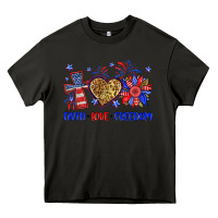 Asphalt faith love freedom Heavy Core Tee - Neo Western