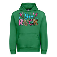 Emerald you rock valentine's day olivia Urban Hoodie - OliviaCreatesArt