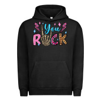 Pigment Black you rock valentine's day olivia Urban Hoodie - OliviaCreatesArt