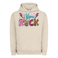 Pigment French Oak you rock valentine's day olivia Urban Hoodie - OliviaCreatesArt