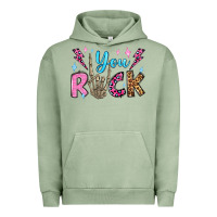 Pigment Oil Green you rock valentine's day olivia Urban Hoodie - OliviaCreatesArt
