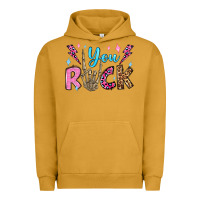 Pigment Peanut Butter you rock valentine's day olivia Urban Hoodie - OliviaCreatesArt