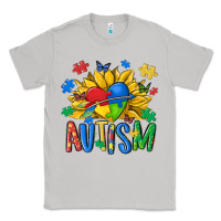 Moon Dust austism sunflower Classic Tee - MaliasSmallBusiness
